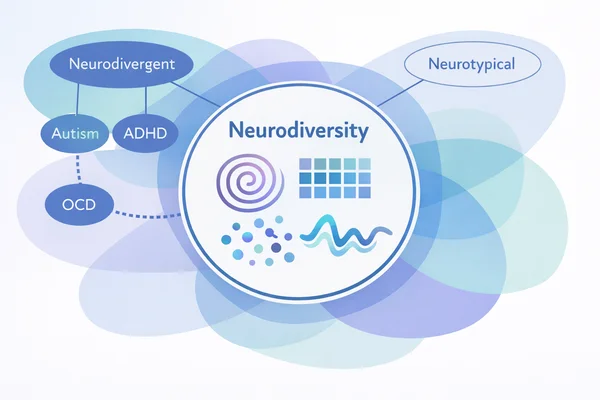 OCD neurodivergent concept map